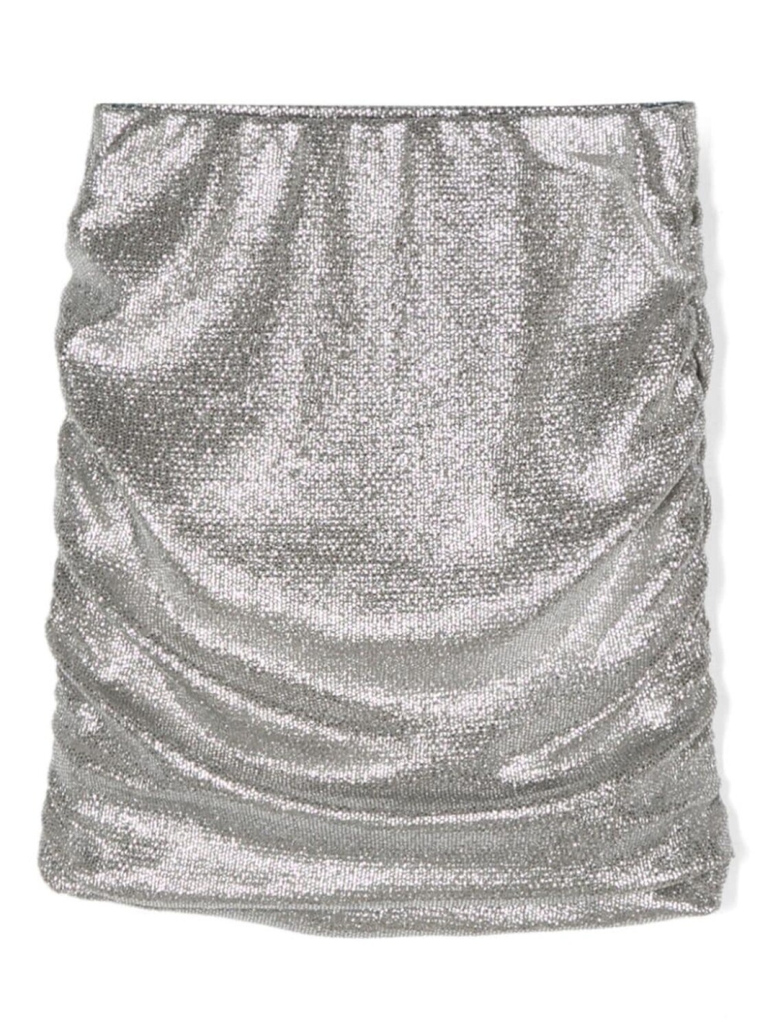 

Miss Blumarine юбка мини с логотипом, серый