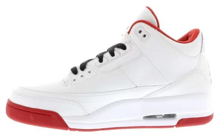 

Air 3 'White Red' Jordan, белый/красный