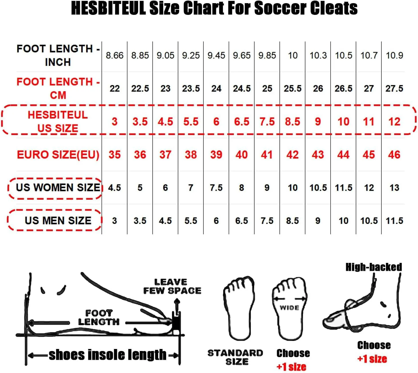 

Футбольные бутсы HESBITEUL для твердого грунта: Унисекс FG