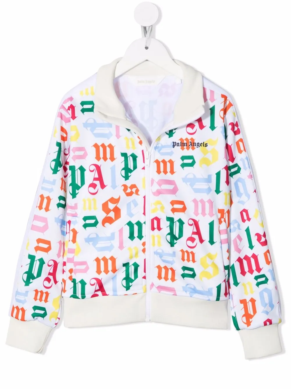 

Толстовка с монограммой Palm Angels Kids, белый