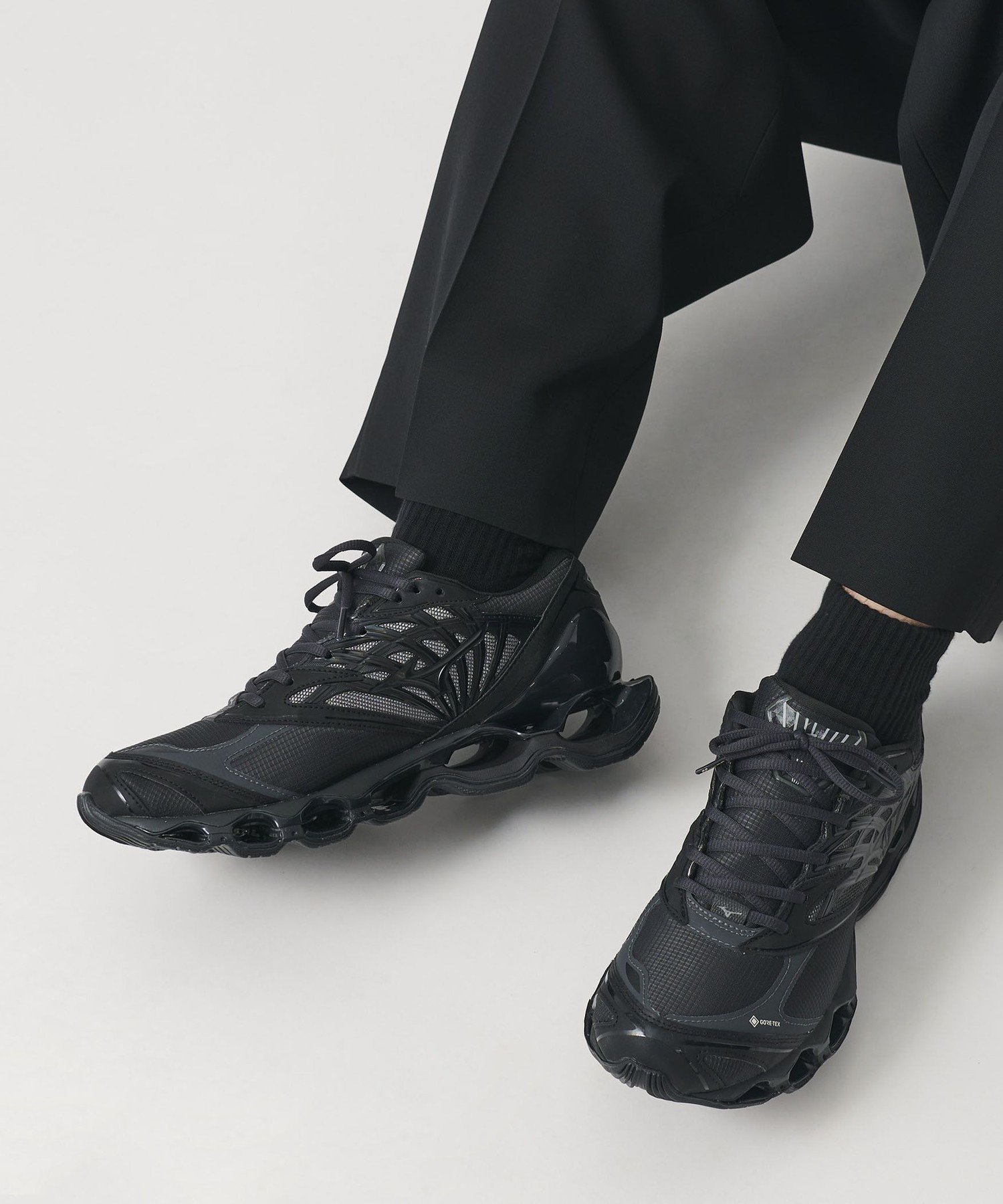Кроссовки MIZUNO Wave Prophecy LS GORE-TEX Beauty&Youth United Arrows, Black