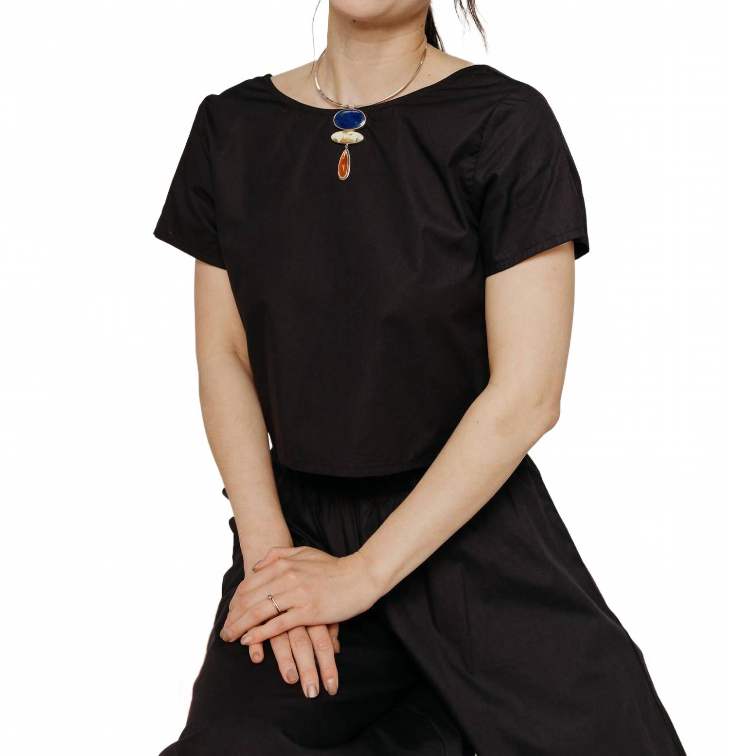 

Топ Liana в темно-синем RITA ROW