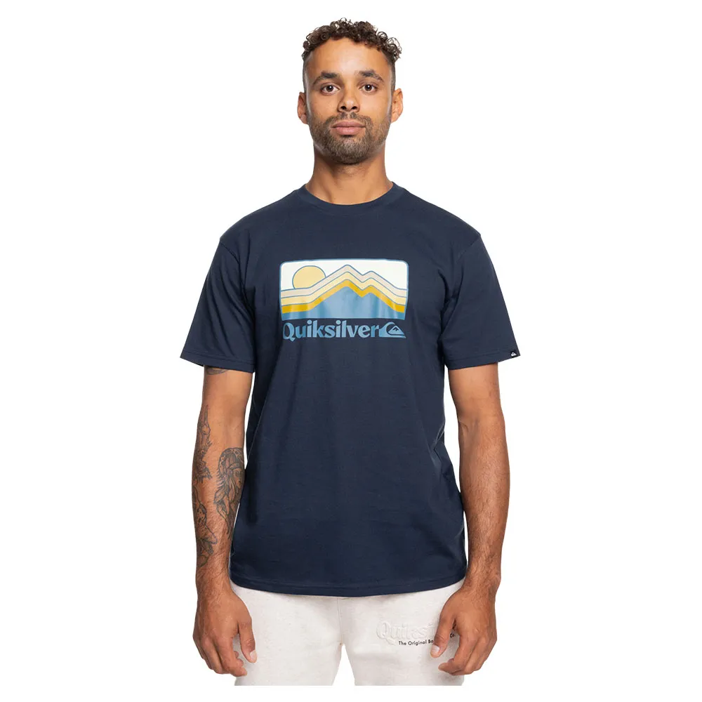 

Футболка Quiksilver Gradient Mount, синий