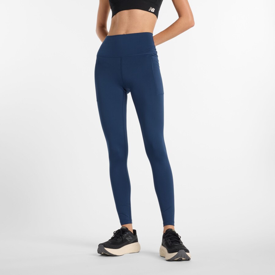 

Узкие спортивные брюки new balance Harmony, темно-синий