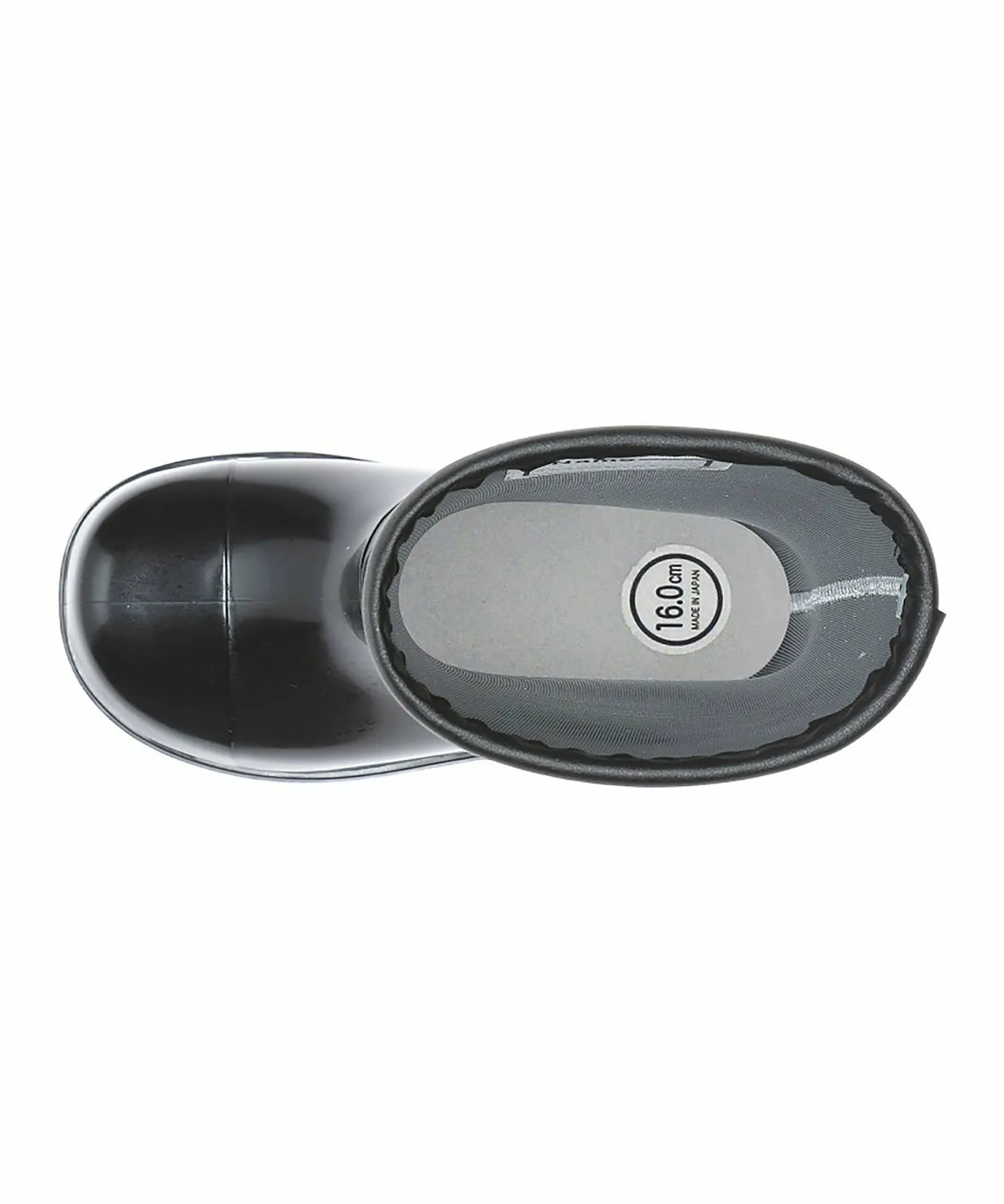 Детские резиновые сапоги MoonStar MS RB C65, производство Япония, размер 2E. Carrot, black — фото 3