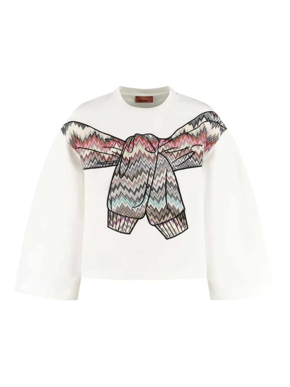 

Толстовка с бантом Missoni Kids, белый