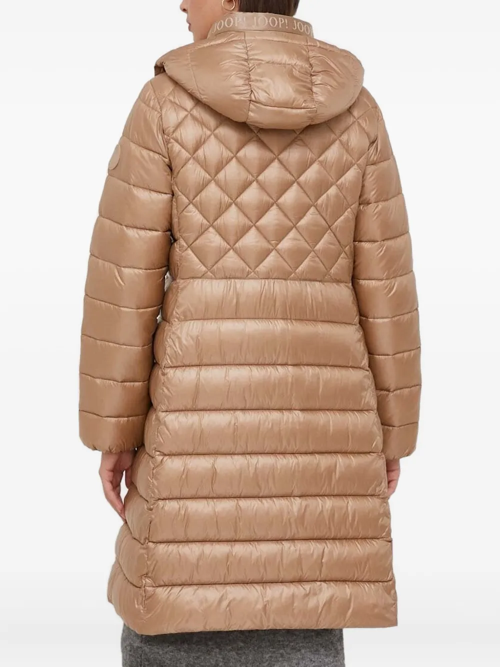 

Стеганое пальто с капюшоном Joop!, нейтральный