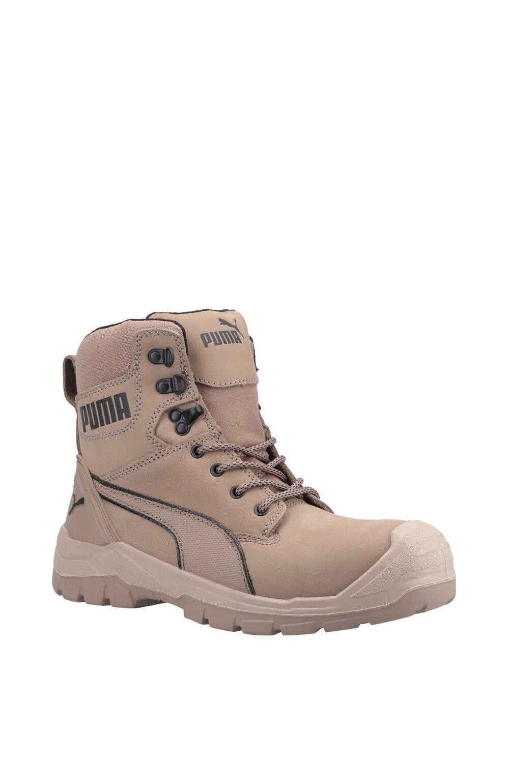 

Кожаные защитные ботинки Conquest Puma Safety, бежевый