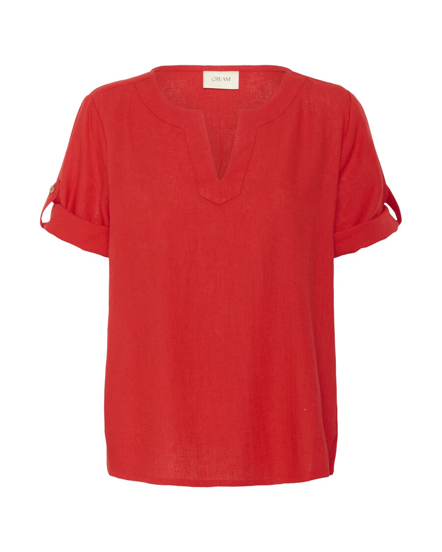 

Блуза Cream, цвет bright red