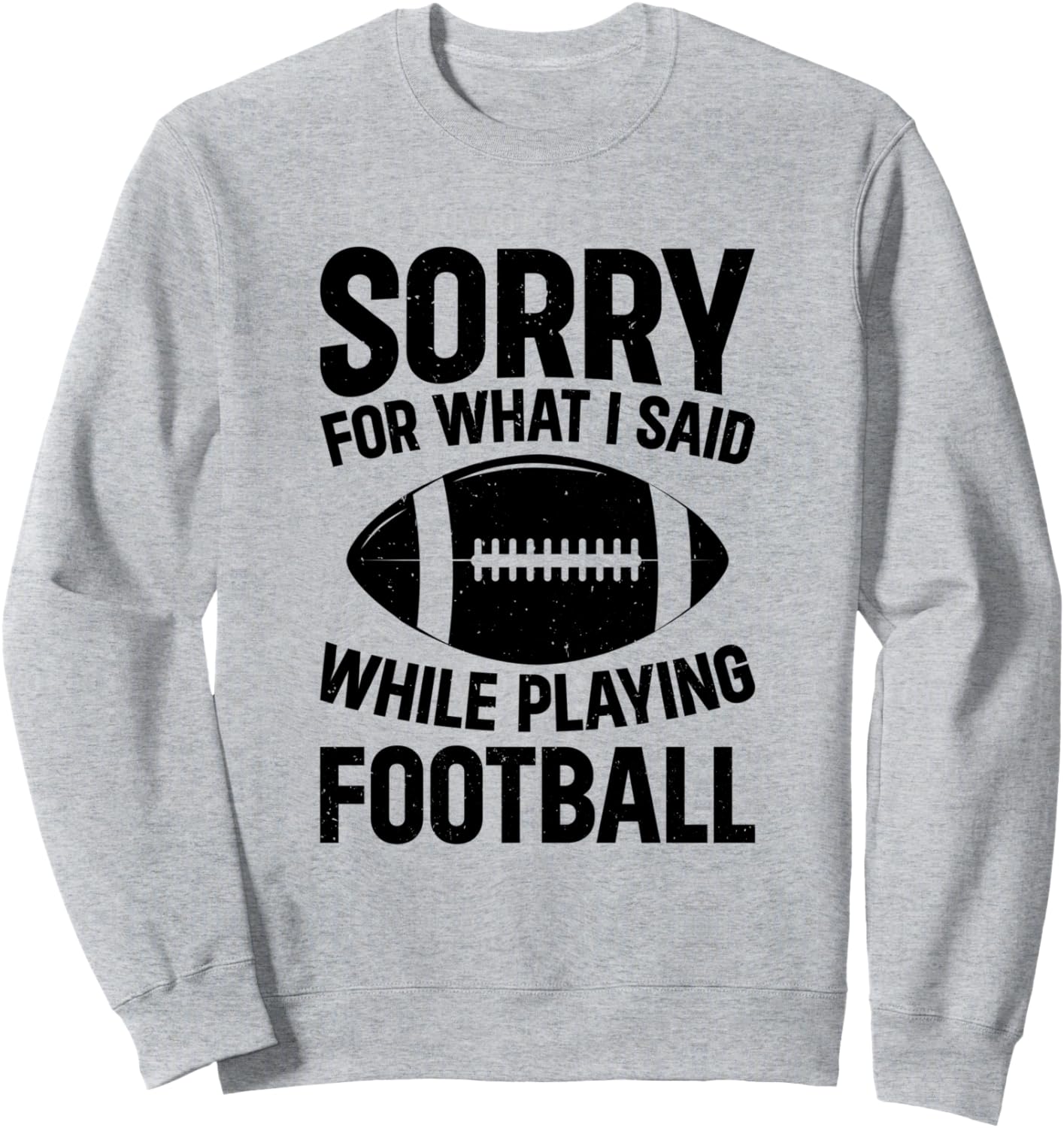 

Футбол - Извините за то, что я сказал во время игры в футбол. толстовка Funny Football Quotes, серый