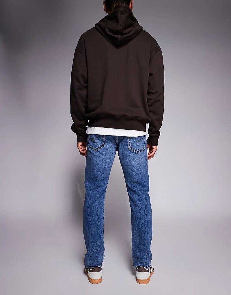 Зауженные джинсы Levi's 502, цвет средневыбеленный — фото 3