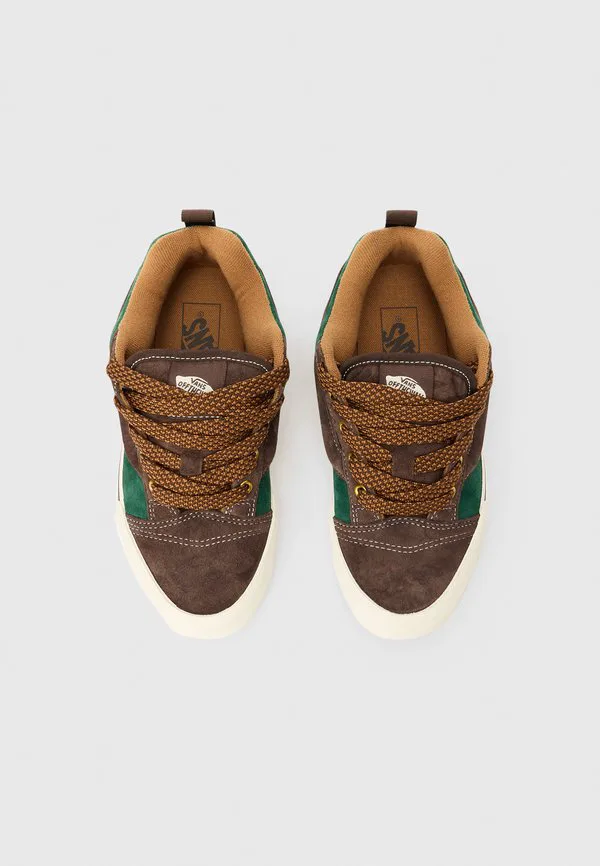 Скейтбордистские кроссовки knu skool унисекс Vans, Brown/Green — фото 4