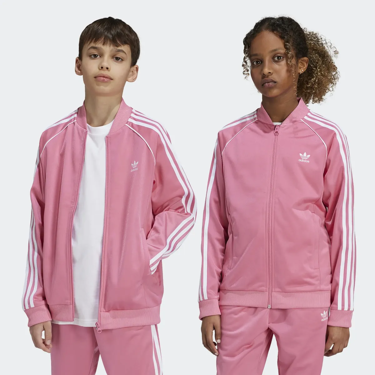 

Куртка Adidas Originals для активного отдыха "SST TRACK TOP", розовый