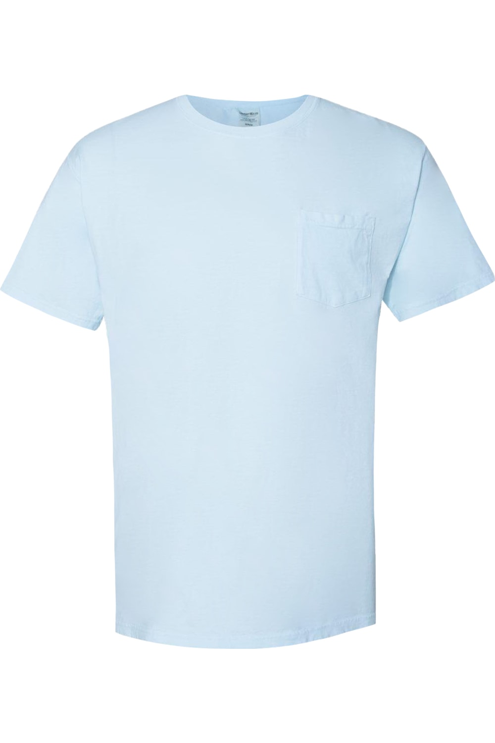 

Футболка ComfortWash by Hanes Garment-Dyed Pocket, цвет soothing blue