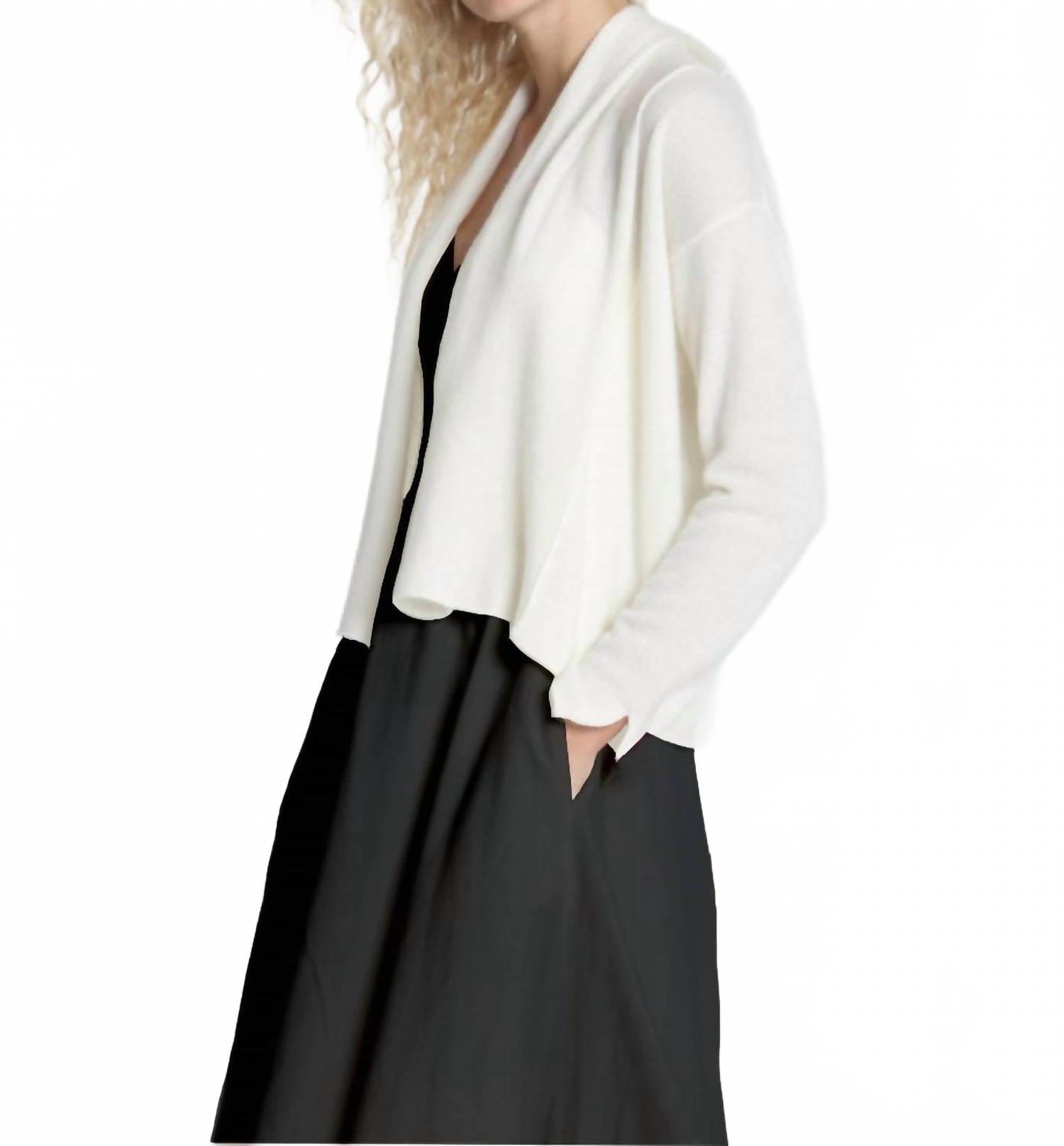 

Женский кардиган Carla Cross белый LABEL+thread