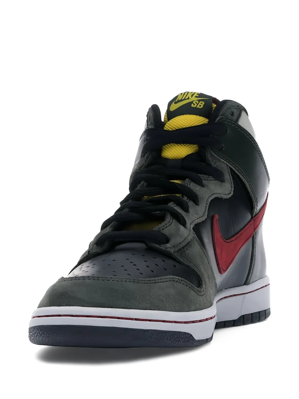 Кроссовки Dunk High Premium SB Boba Fett Nike, зеленый — фото 2
