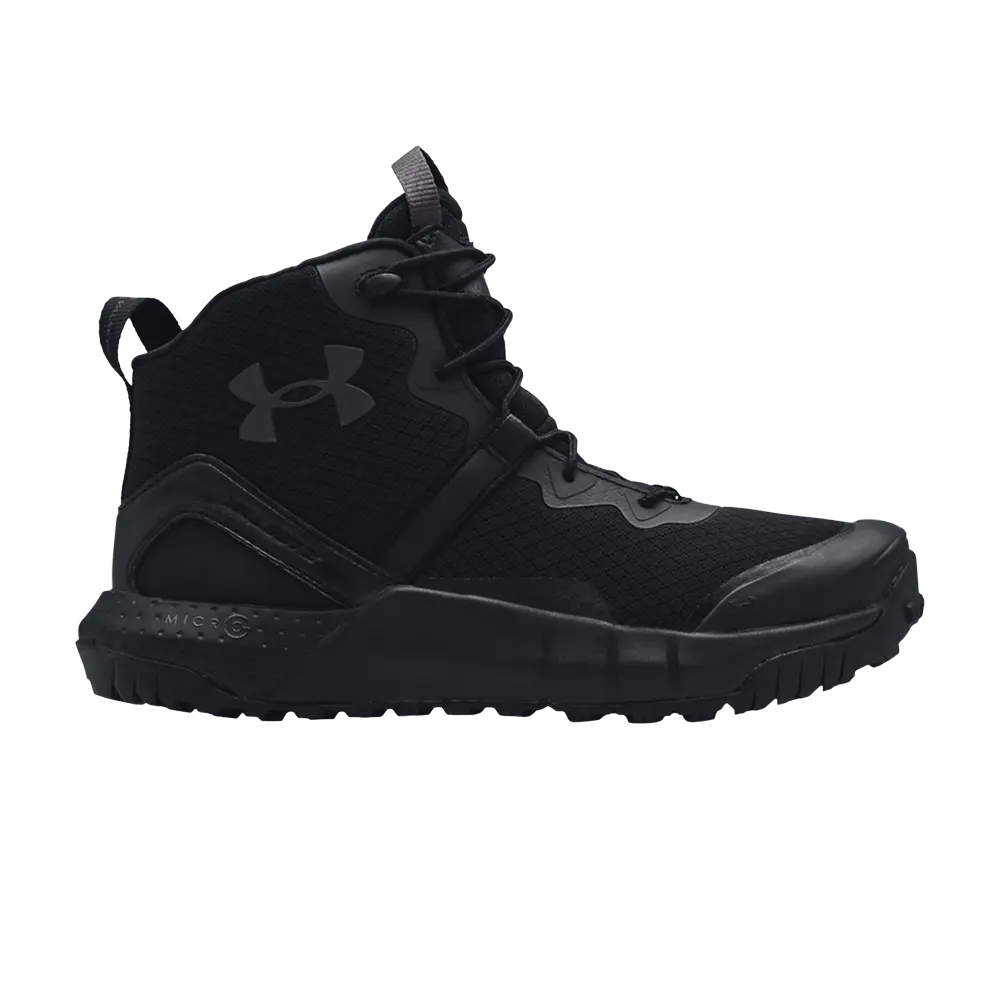 

Кроссовки Micro G Valsetz Zip Mid Tactical Boots Under Armour, черный