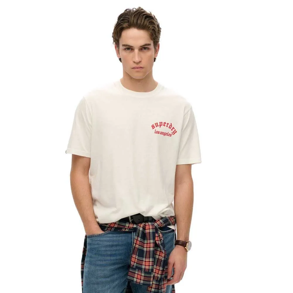 

Футболка с коротким рукавом Superdry Neo Trad Tattoo Loose, белый