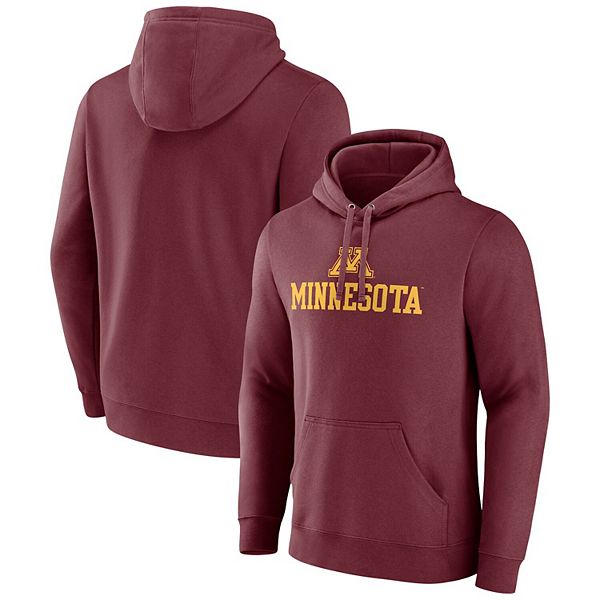 

Мужской бордовый худи Minnesota Golden Gophers Team Lockup Fanatics