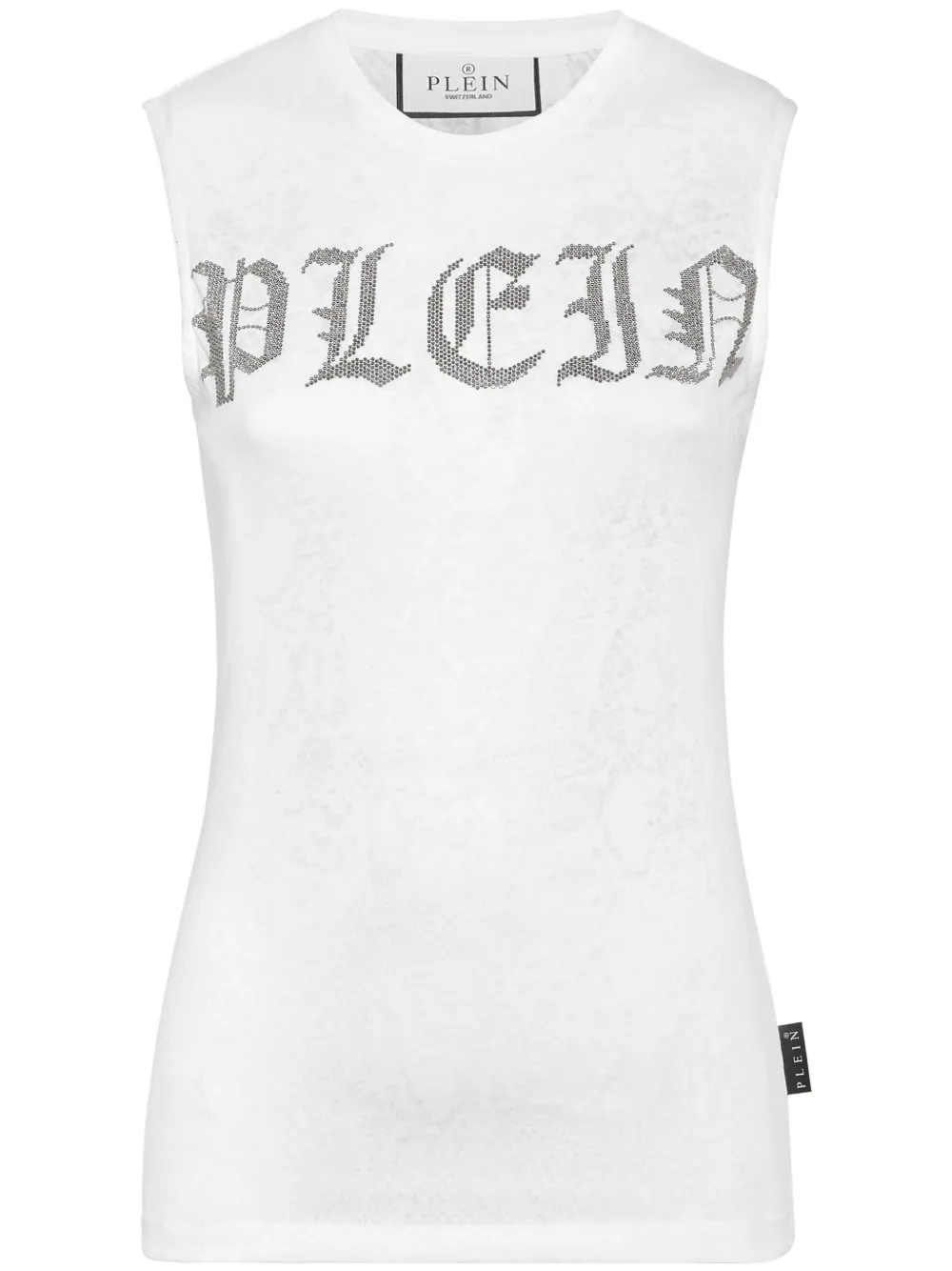 

Топ с кристаллами Philipp Plein, белый