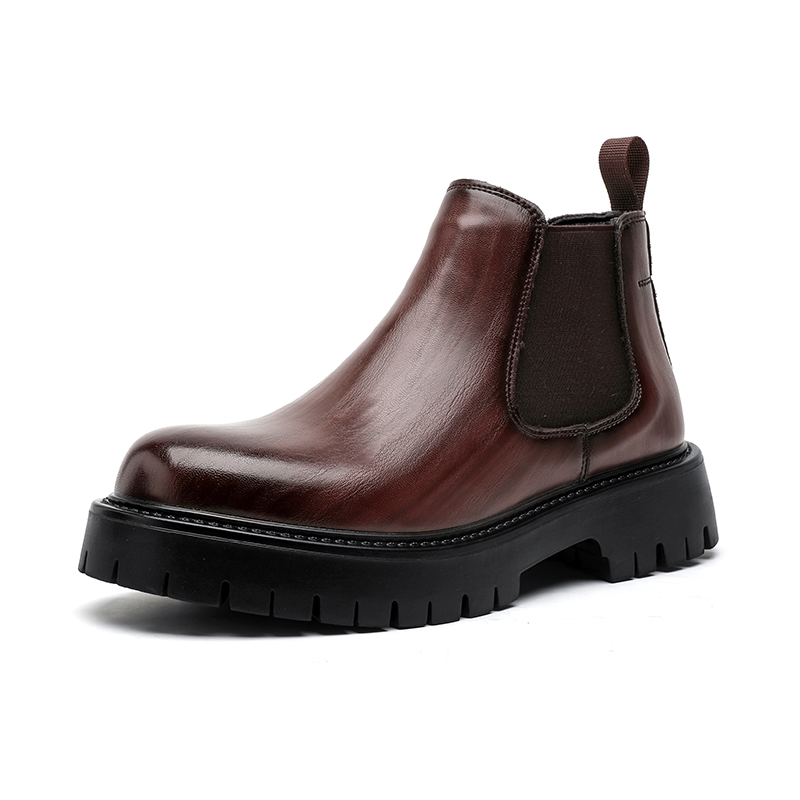 

Cachiotti КАКЬЯОДИ Мужские короткие челси с подкладкой коричневые, цвет Brown Padded