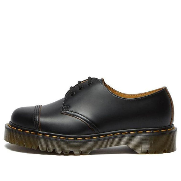

Тапочки Dr. Martens 1461 Bex Made in England Toe Cap Shoes 'Black', черный