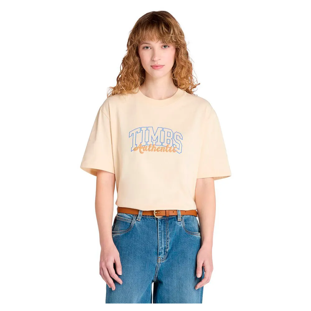 

Футболка с коротким рукавом Timberland Varsity Graphic, желтый