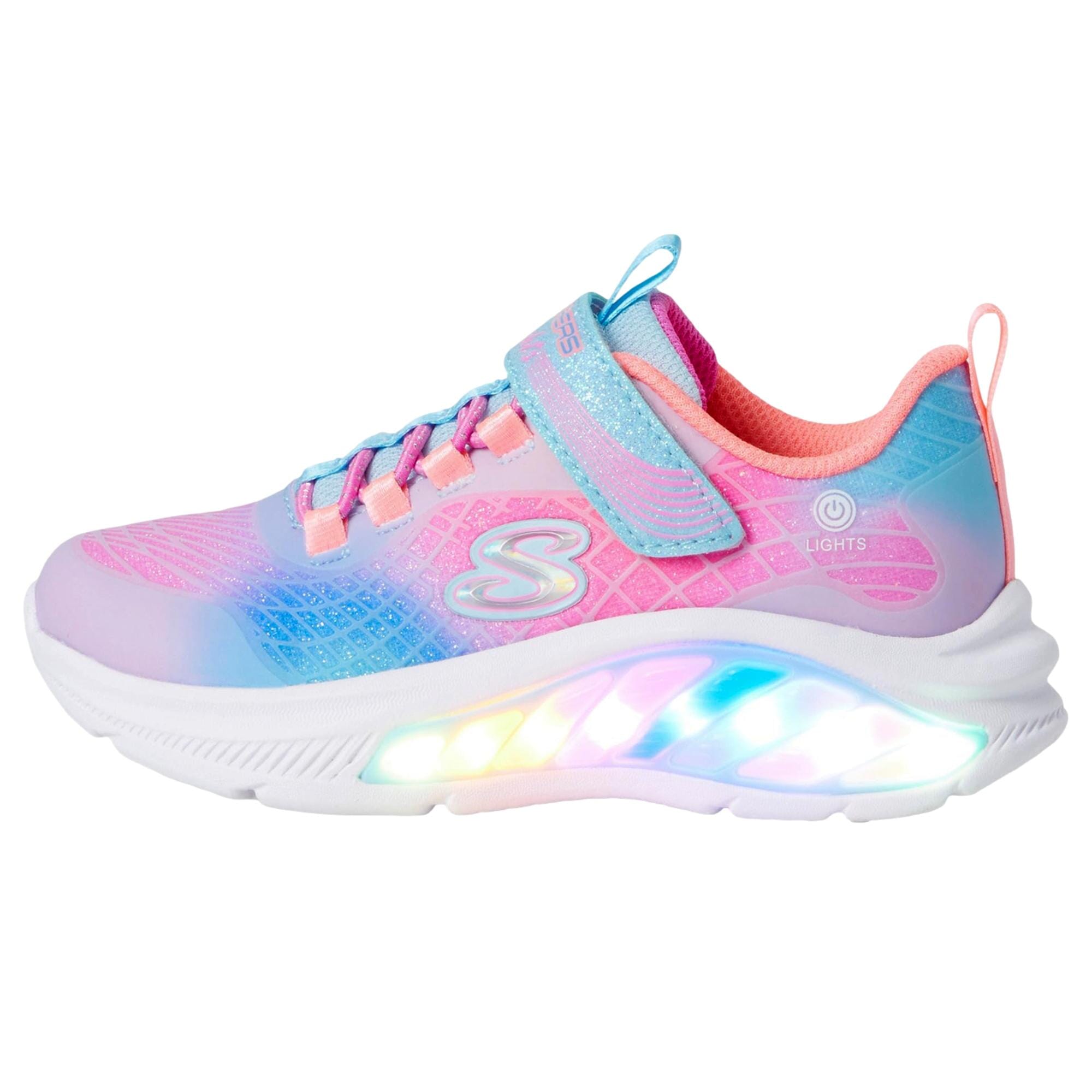 

Кроссовки Skechers Rainbow Cruisers - Rainbow - Reflection Light Blue/Multi 303722L-LBMT для дошкольников
