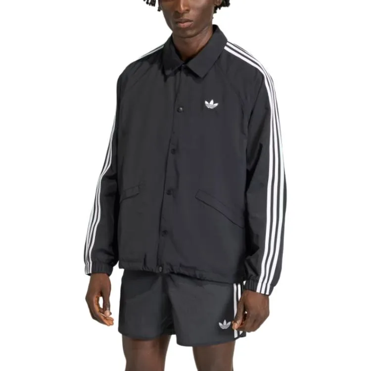 Куртка Three Stripes FW25 мужская Adidas Originals, черный — фото 3