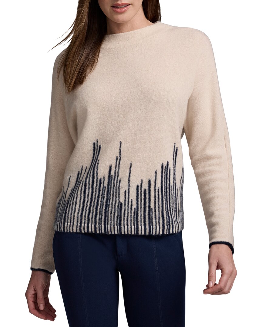 

NIC+ZOE Люкс Кашемировый свитер с узором пламя Nic + Zoe, коричневый