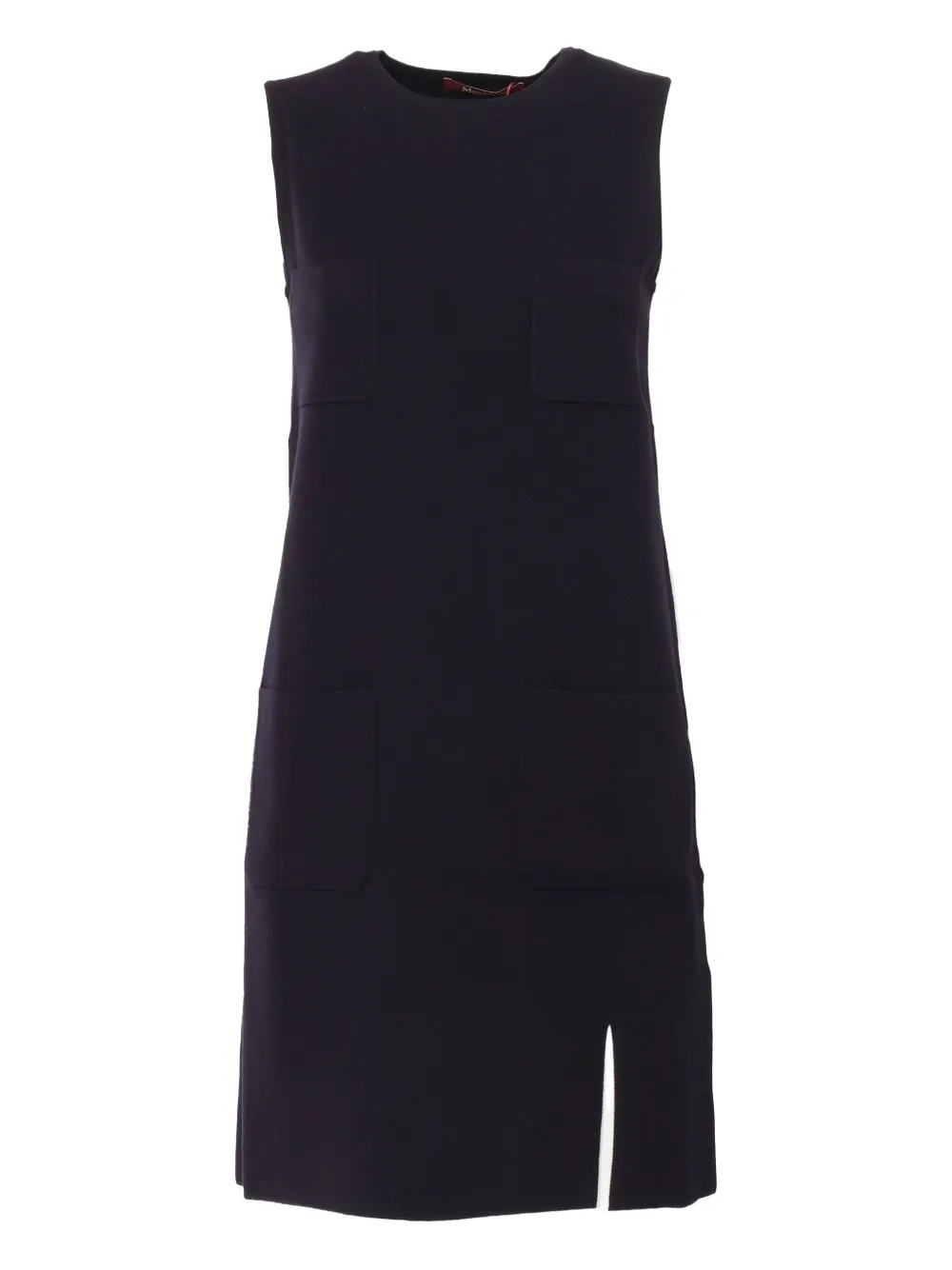 

Платье мини с разрезами MAX MARA, синий