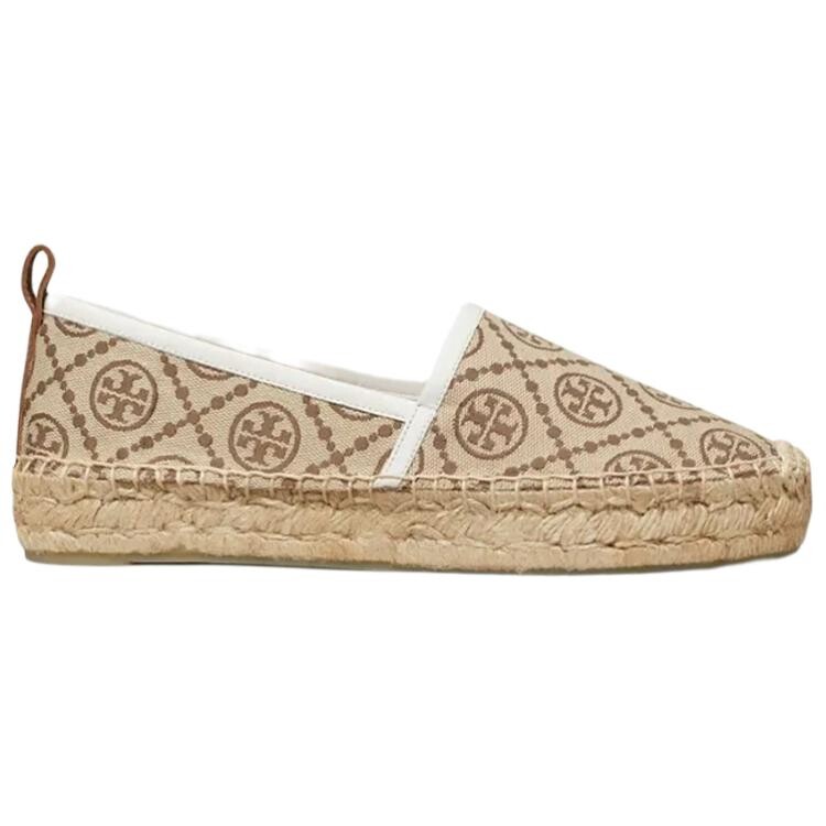 T Monogram Женская повседневная обувь цвета слоновой кости Tory Burch — фото 2