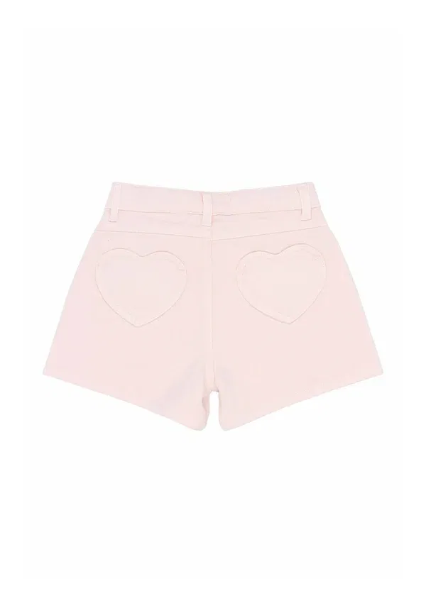 Шорты джинсовые Samantha regular fit The New, светло-сиреневый — фото 4