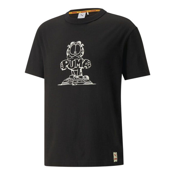 

Футболка x garfield graphic t-shirt 'black' Puma, черный