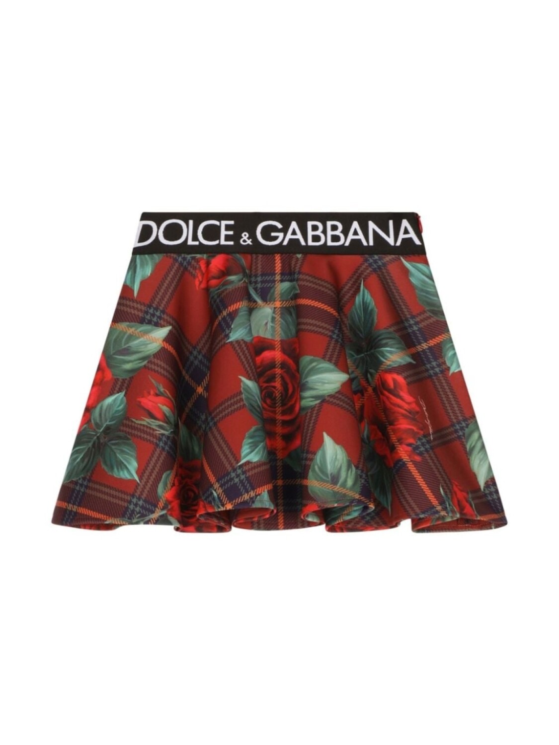 

Dolce & Gabbana юбка в клетку тартан, красный