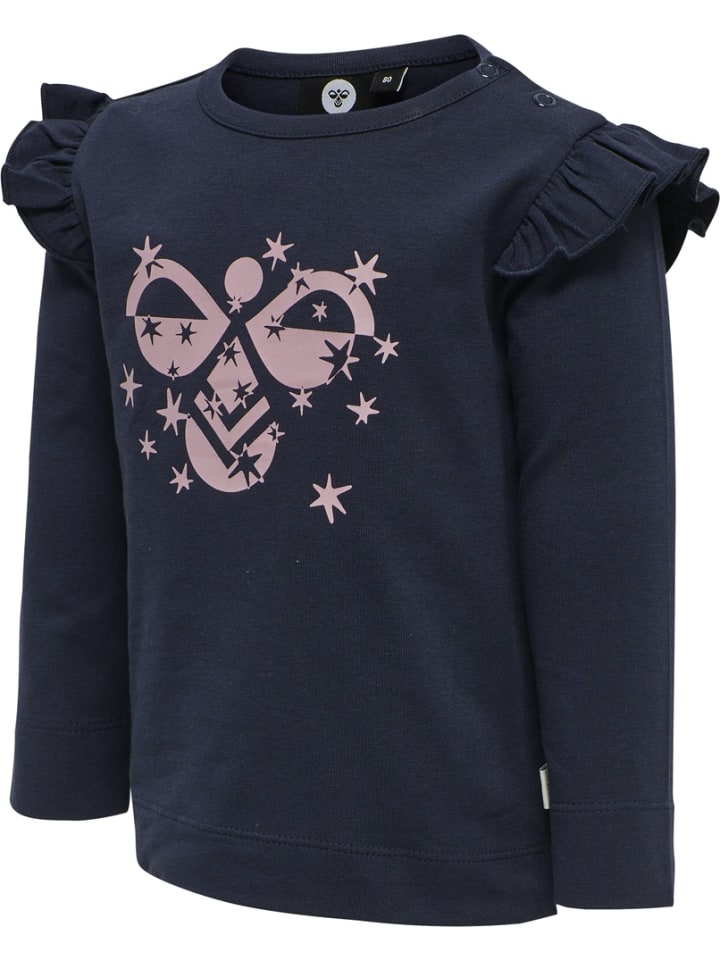 

Футболка "Hmlsparkle T-Shirt L/S" черного цвета Hummel, Черный, Футболка "Hmlsparkle T-Shirt L/S" черного цвета Hummel