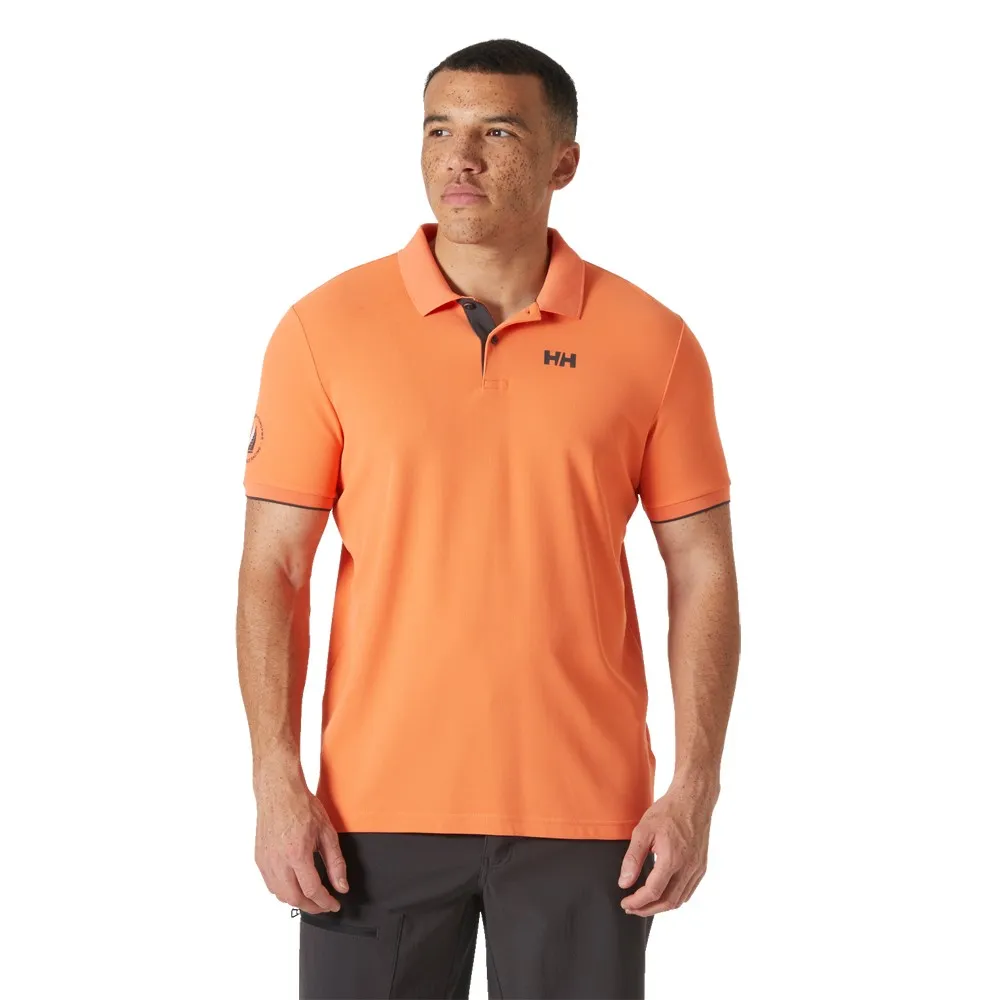 

Поло с коротким рукавом Helly Hansen Ocean 2.0, оранжевый