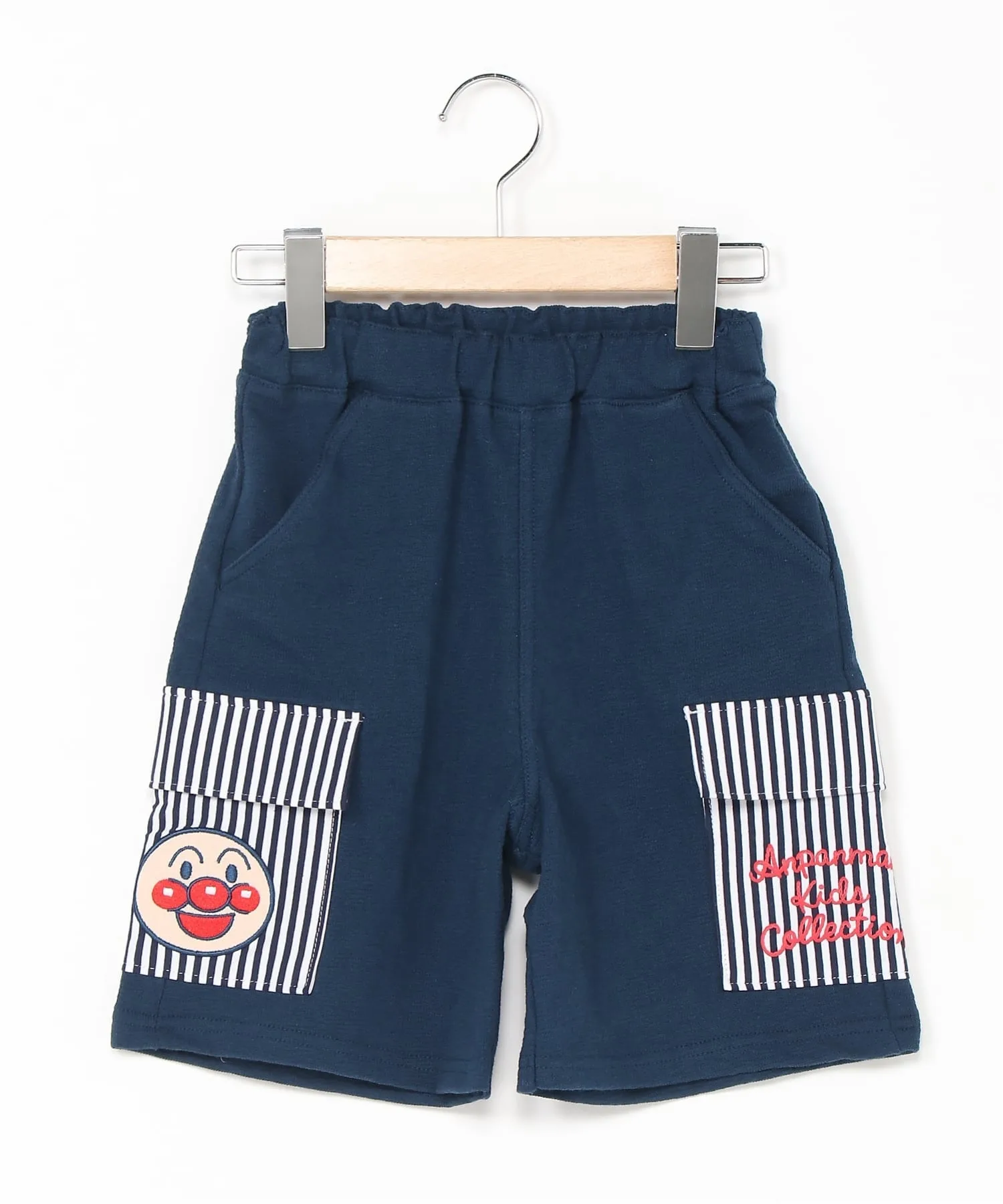Детская коллекция Anpanman / (K) Шорты Anpanman с аппликацией и карманами Anpanman Kids Collection, Navy — фото 2