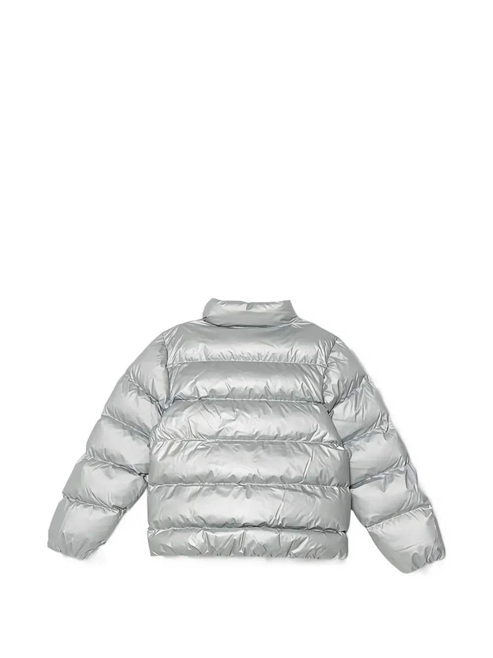 Куртка с логотипом Adidas Kids, серебро — фото 2