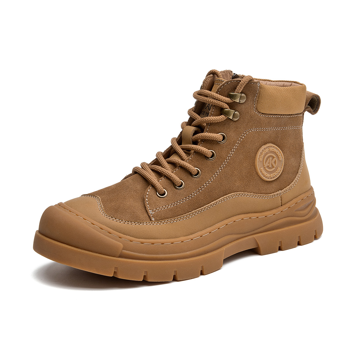 

AOKANG Большие желтые ботинки Crew Martin Boots 3.6CM мужские