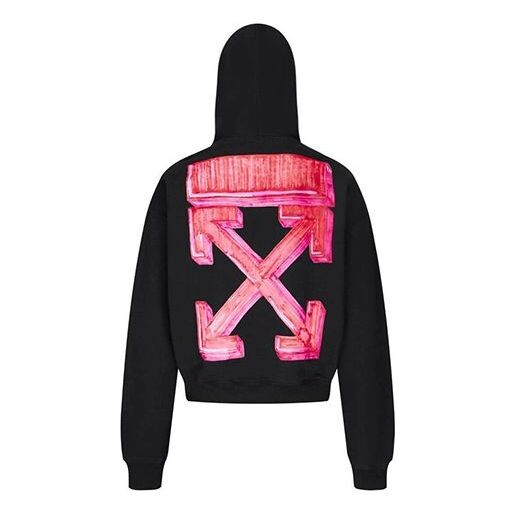 

Толстовка marker over hoodie 'black' Off-White, черный