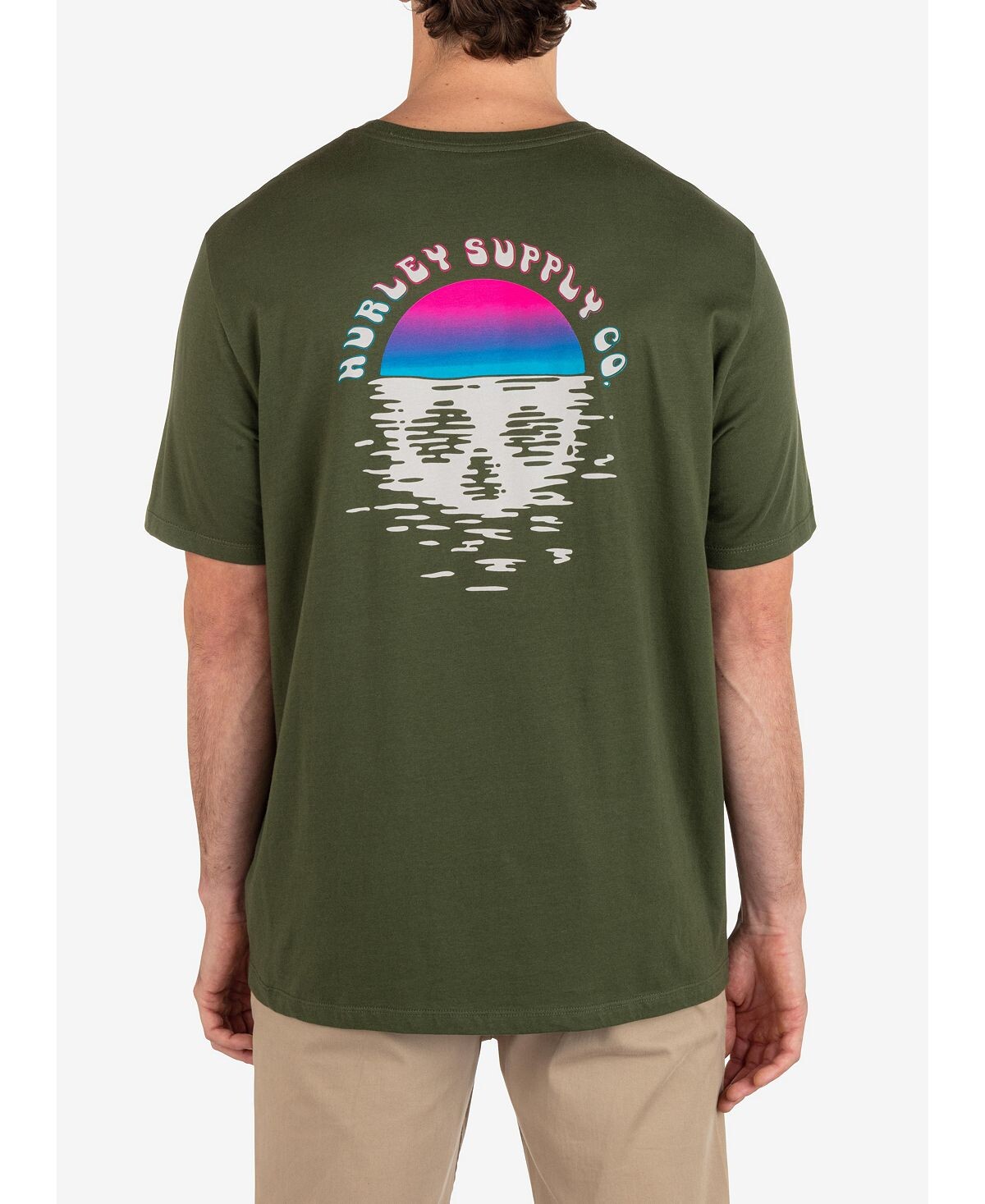 

Мужская повседневная футболка с короткими рукавами Skull Driftin Hurley