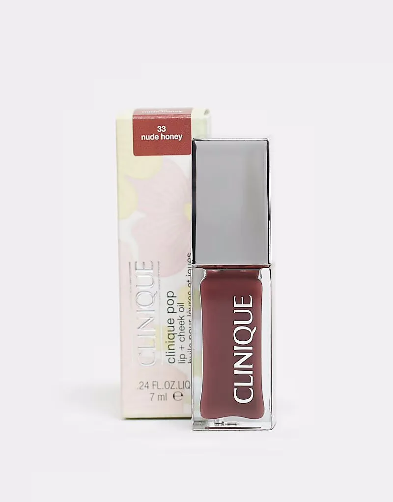 Масло для губ и щек Clinique Pop Lip + Cheek Oil - Nude Honey