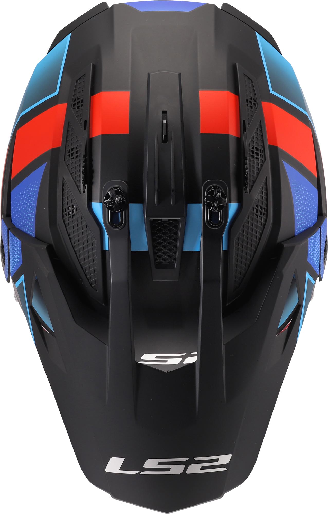 Шлем LS2 mx702 pioneer ii block enduro, Black/Red/Blue выгодно купить ...