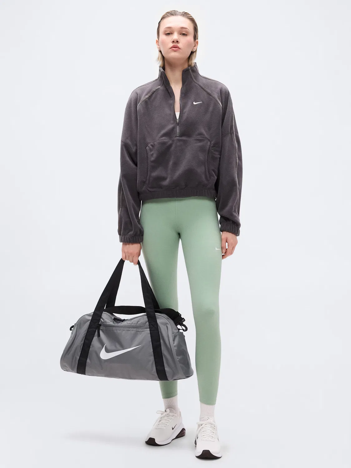 Узкие спортивные штаны 'ONE' Nike, Pastel Green — фото 4
