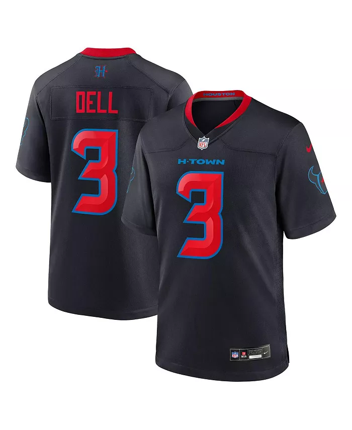 

Мужская майка Dell Navy Houston Texans 2nd Alternate Game Jersey Nike