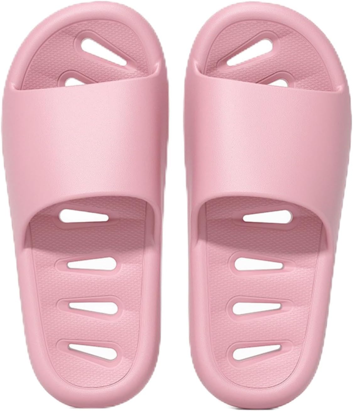 

Тапочки для ванной для женщин и мужчин, пляжные сандалии, домашние шлепанцы для душа, летние парные, нескользящие, быстро сохнущие, мягкие и удобные домашние тапочки Iwhgrmp, розовый