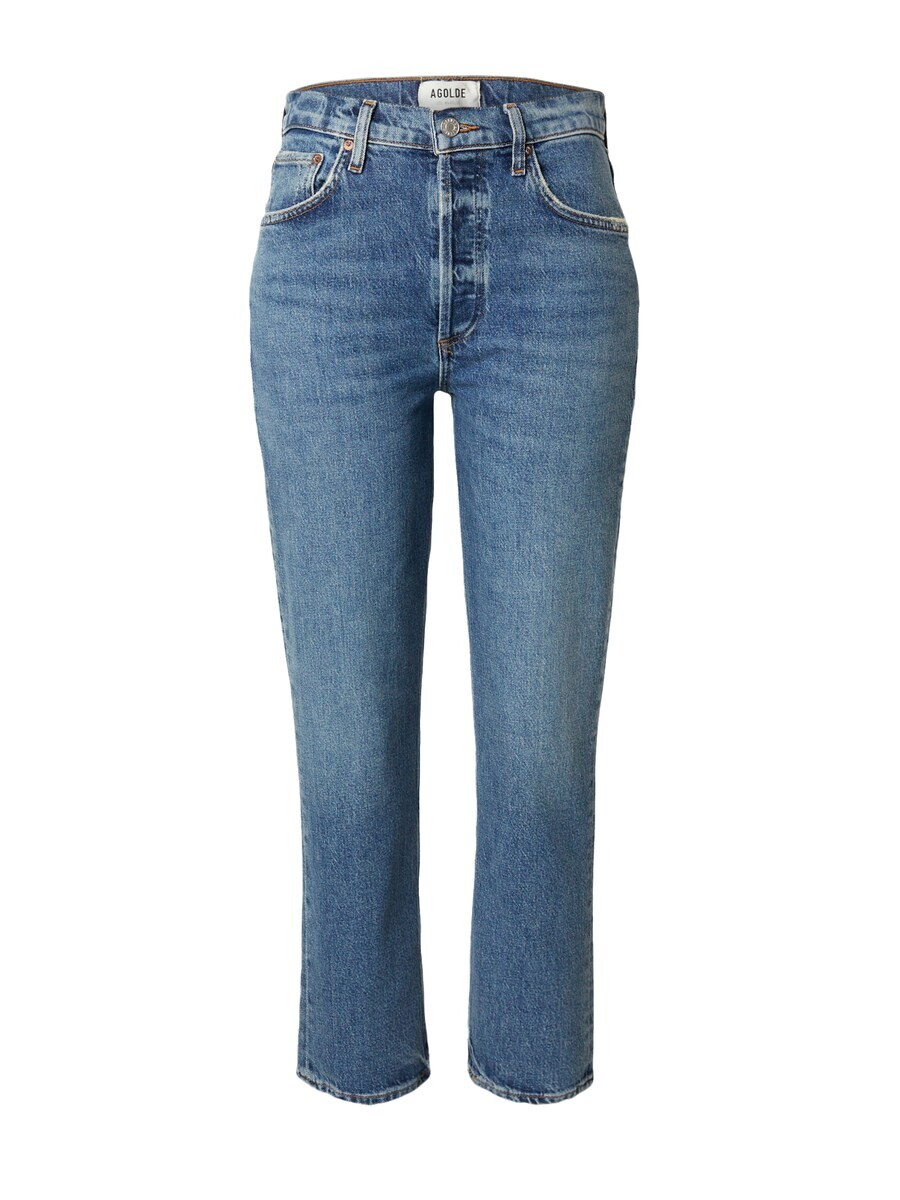 

Джинсы AGOLDE Regular Jeans Riley, синий деним
