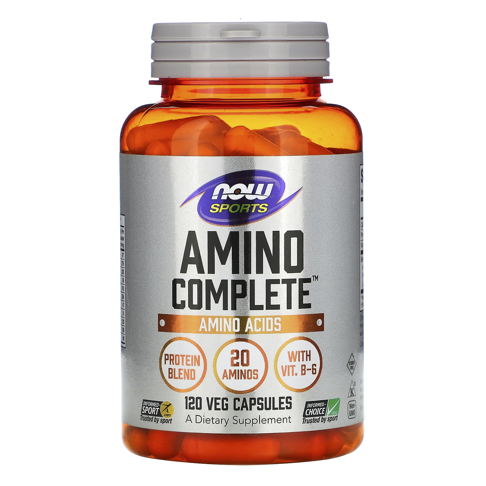 

Now Foods Amino Complete Amino Acids 120 Veg Capsules