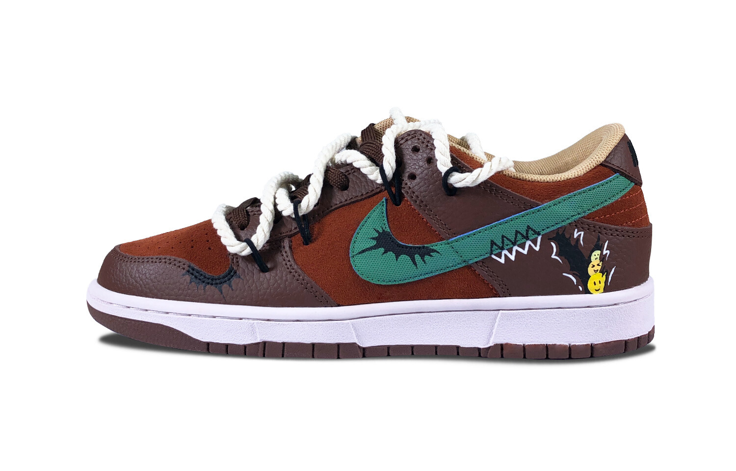 

Мужские кроссовки для скейтбординга Nike Dunk, Brown